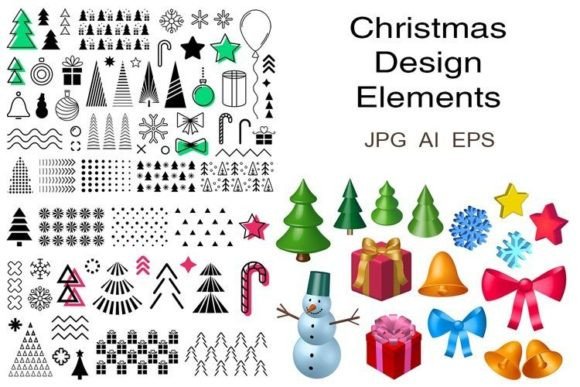 Christmas Decorations: A Versatile Design Resource for Creative Projects