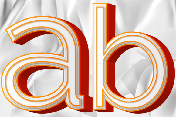 Color Line PNG Letter Number FIle EPS