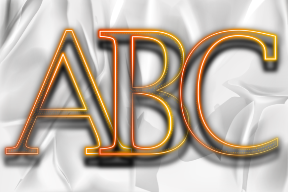 Design Style Effect Letter PNG Numbers