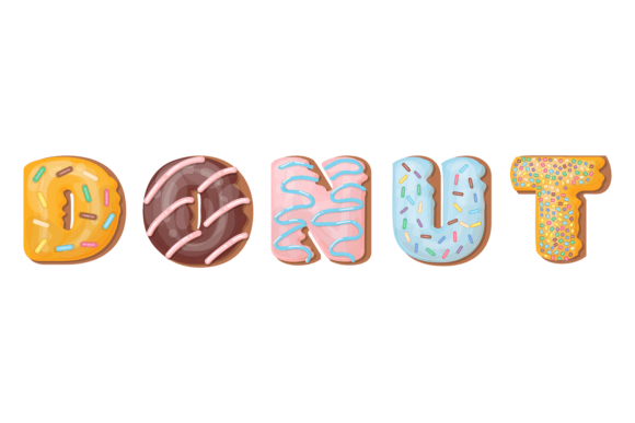 Donut Text in Sweet Food Style: A Guide to Glazing, Sprinkles, and Visual Delight