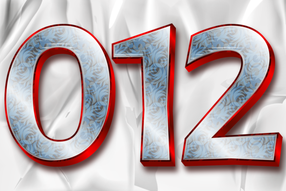Elevating Visual Communication with Design Numbers Graphic PNG Images Color in Professional Design Projects
