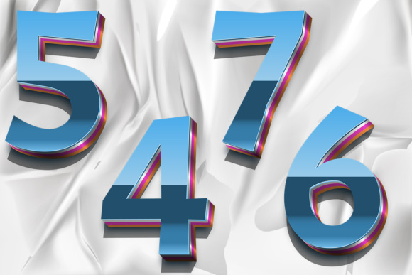 Images Numbers Design Graphic EPS File