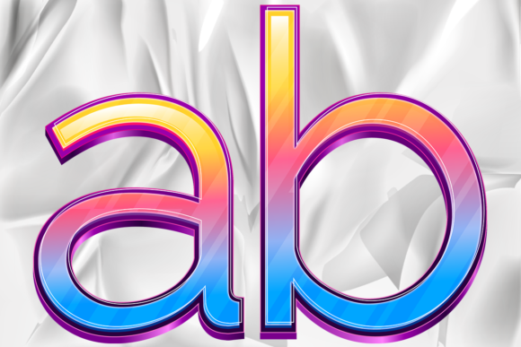 Letters Numbers Color Pastels File PNG