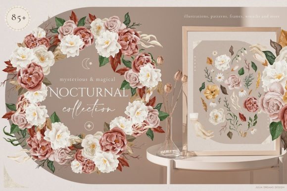 Nocturnal Watercolor Collection