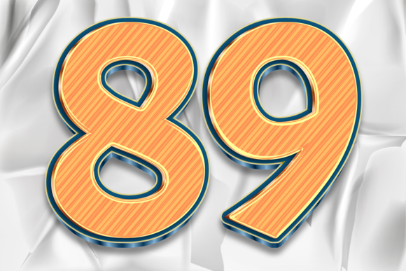 Numbers Design Graphic Images EPS FIle