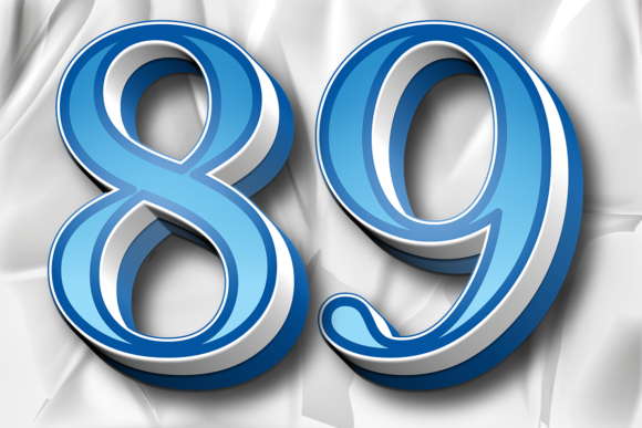Numbers Design PNG Transparent Images