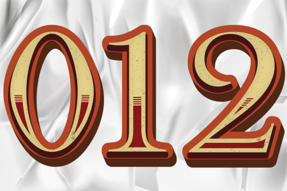 The Resurgence of Nostalgia: Leveraging Numbers Vector Design Retro Color Style in Contemporary Graphic Workflows
