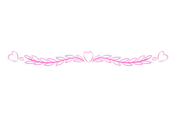 The Ultimate Guide to the Cute Pink Divider with Heart and Floral Design