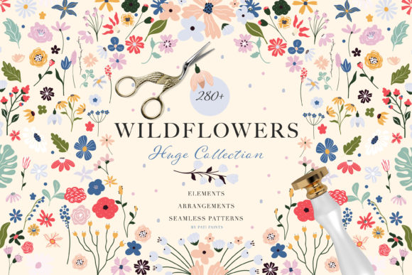 Wildflowers Collection: A Practical Guide to Floral Design Assets